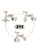 Petite&Mars Multifunkciós tricikli 3v1 Bingo Ivory White