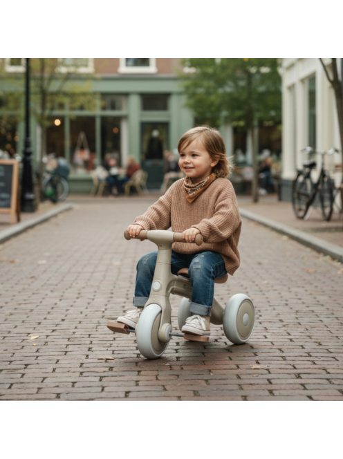 Petite&Mars Multifunkciós tricikli 3v1 Bingo Ivory White