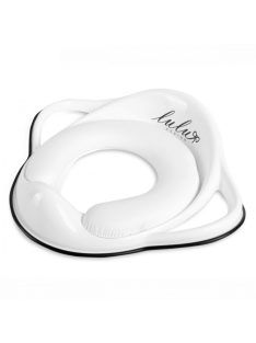 Maltex WC szűkítő fogantyúkkal, puha Lulu fehér