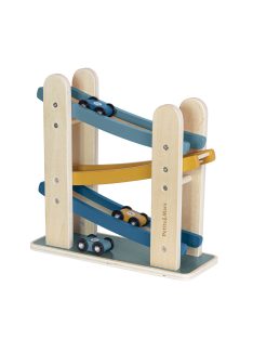   Petite&Mars Fa játék – Versenypálya Milky Way Wood of Mars 18hó+ - Cosmic Blue