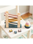 Petite&Mars Fa játék – Versenypálya Milky Way Wood of Mars 18hó+ - Cosmic Blue