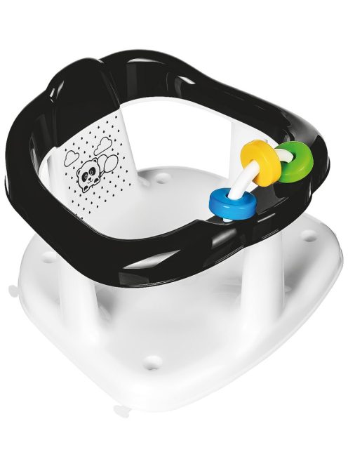 Maltex Panda játékos Babaülőke kádba - Fehér/Fekete