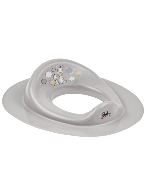 Maltex WC szűkítő Zebra - Szürke