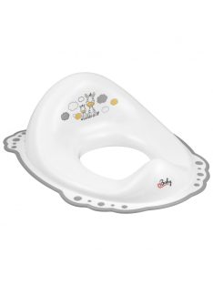 Maltex Csúszásmentes WC szűkítő - Zebra - white/grey