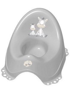 Maltex Csúszásmentes bili dallamokkal, zebra, grey