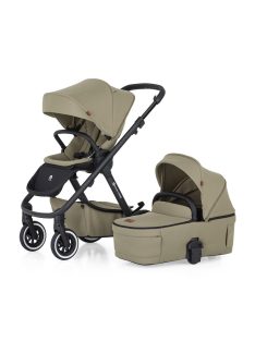   Petite&Mars Kombinált babakocsi, ICON 2in1, Mossy Green, LITE AIR