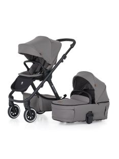   Petite&Mars Kombinált babakocsi, ICON 2in1, Dove Grey, LITE AIR