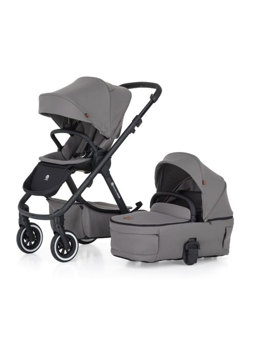 Petite&Mars Kombinált babakocsi, ICON 2in1, Dove Grey, LITE AIR