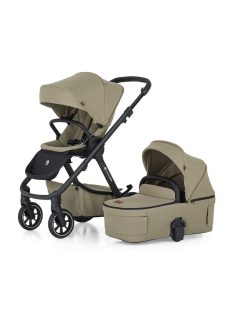   Petite&Mars Kombinált babakocsi, ICON 2in1, Mossy Green, LITE RWS
