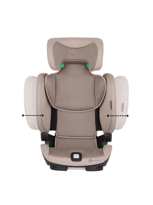 PETITE&MARS Autósülés Elite Fix Pro i-Size Air 100-150 cm (15-36 kg) - Tan Brown 