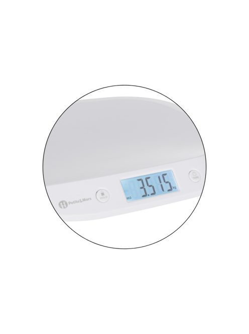Petite&Mars Digitális babamérleg BALANCE