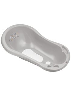   Maltex Kád leeresztő dugóval és csúszásgátló betéttel Zebra 84 cm - Szürke