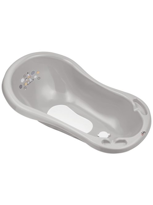 Maltex Kád leeresztő dugóval és csúszásgátló betéttel Zebra 84 cm - Szürke