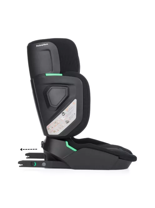 PETITE&MARS Autósülés Flex Pro i-Size Air 100-150 cm (15-36 kg) - Coal Black