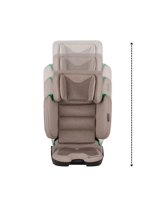 PETITE&MARS Autósülés Flex Pro i-Size Air 100-150 cm (15-36 kg) - Tan Brown