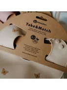 Petite&Mars Szilikon előke, Take&Match, 6 hó+, Desert Sand