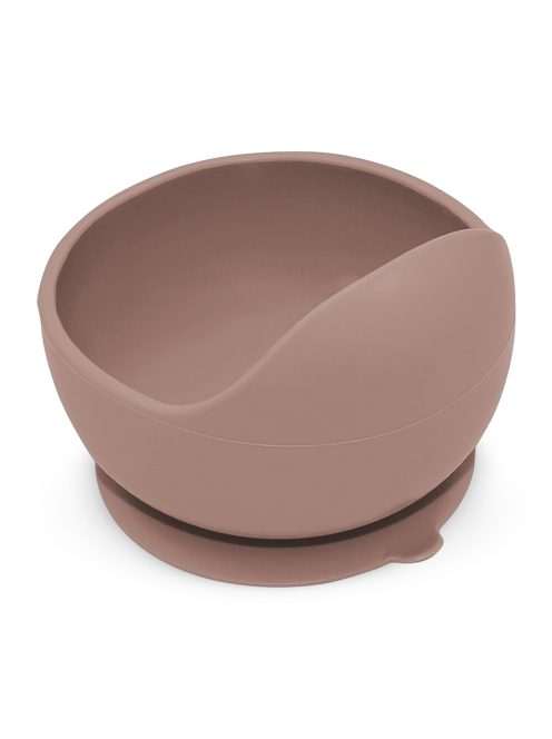 Petite&Mars Szilikon tál tapadókoronggal Take&Match Velvet Latte 6m+