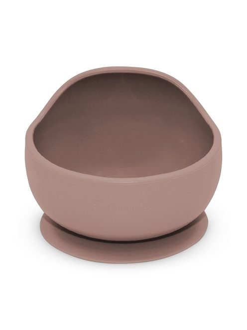 Petite&Mars Szilikon tál tapadókoronggal Take&Match Velvet Latte 6m+