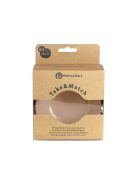 Petite&Mars Szilikon tál tapadókoronggal Take&Match Velvet Latte 6m+