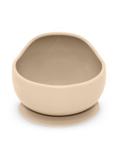   Petite&Mars Szilikon tál tapadókoronggal, Take&Match, Desert Sand, 6 hó+