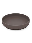 Petite&Mars Szilikon tányér tapadókoronggal Take&Match Bitter Cocoa 6m+