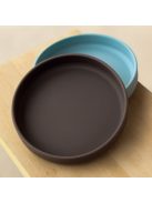 Petite&Mars Szilikon tányér tapadókoronggal Take&Match Bitter Cocoa 6m+