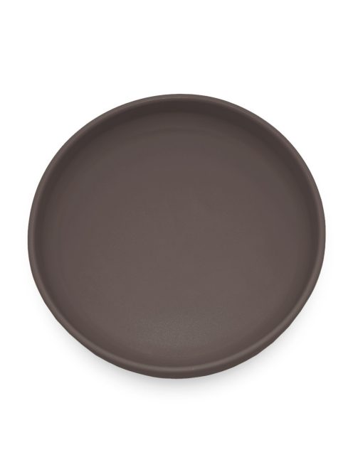 Petite&Mars Szilikon tányér tapadókoronggal Take&Match Bitter Cocoa 6m+