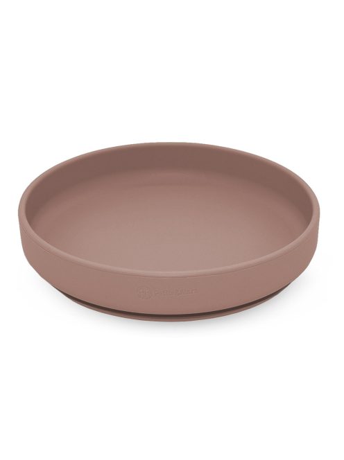 Petite&Mars Szilikon tányér tapadókoronggal Take&Match Velvet Latte 6m+