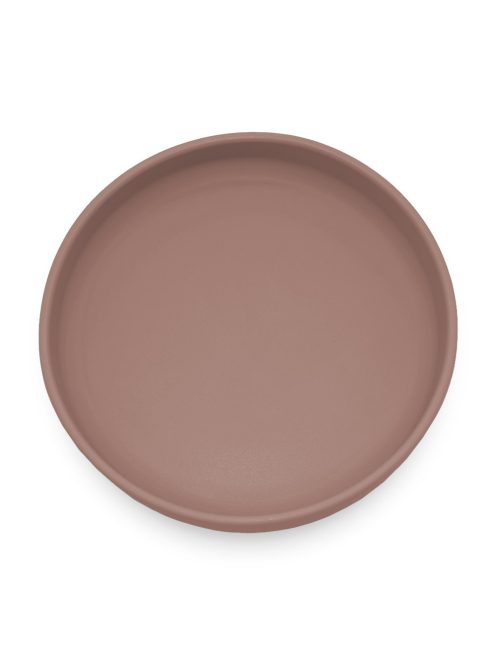 Petite&Mars Szilikon tányér tapadókoronggal Take&Match Velvet Latte 6m+