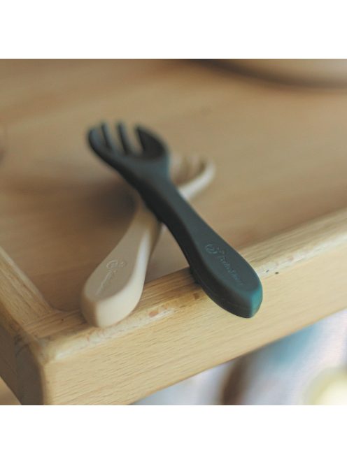 Petite&Mars Szilikon evőeszközök Take&Match Bitter Cocoa 6m+