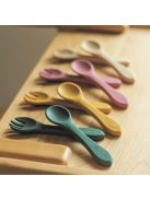 Petite&Mars Szilikon evőeszközök Take&Match Velvet Latte 6m+