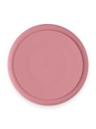 Petite&Mars Szilikon osztott kerek tányér, Take&Match, Dusty Rose, 6 hó+