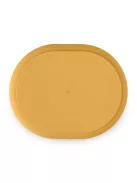 Petite&Mars Szilikon osztott ovális tányér, Take&Match, Intense Ochre, 6 hó+