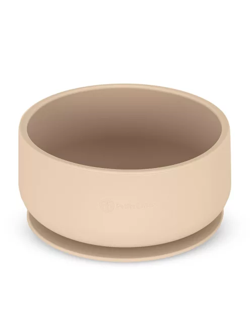 Petite&Mars Szilikon tál, Take&Match, Desert Sand, 6 hó+