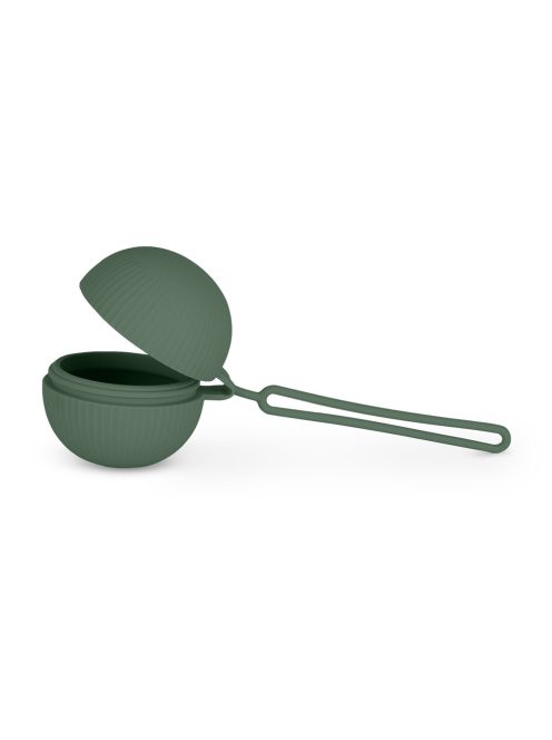 Petite&Mars Szilikon cumitartó tok, Misty Green, 0 hó+