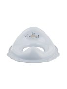 Maltex WC szűkítő fogantyúval, bálna, Minimal, satin blue