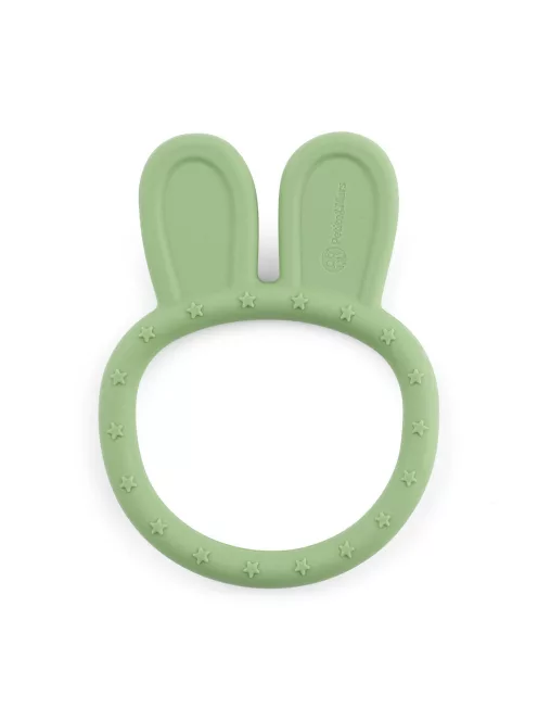 PETITE&MARS Szilikon rágóka Bunny 0m+ - Sweet Pea
