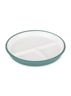   PETITE&MARS Kerámia tányér szilikon borítással - Misty Green