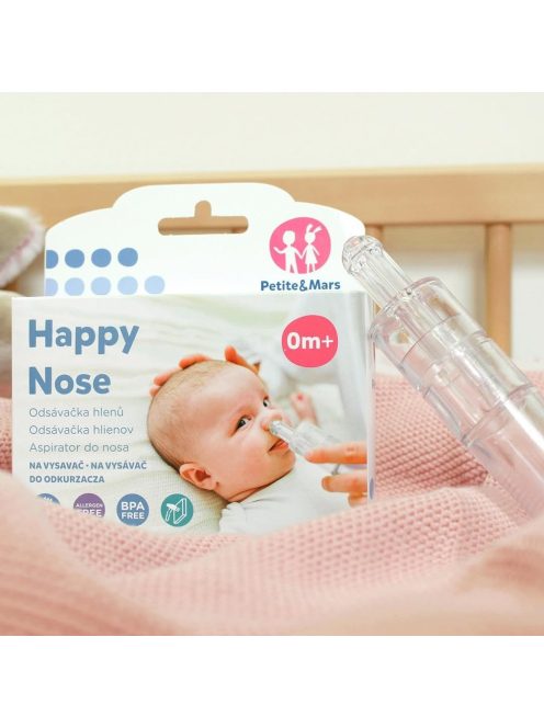 Petite&Mars Orrszívó porszívóra Happy Nose 0 hó+