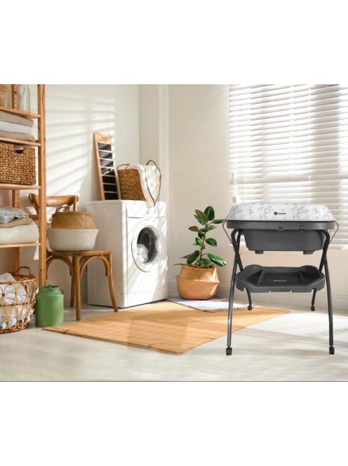 Petite & Mars Pelenkázó állvány káddal Spa 3in1 Grey