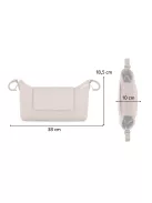 PETITE&MARS Rendszerező babakocsira Emma - Beige