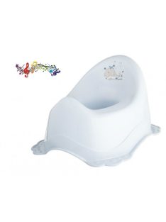   Maltex Csúszásmentes bili dallamokkal, bálna, Minimal, satin blue