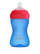 Avent SCF802/01 Puha harapásálló csorös pohár, 300 ml, kék