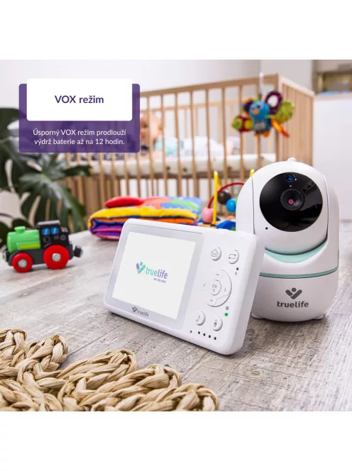 TRUELIFE Digitális videós bébiőr NannyCam R4i