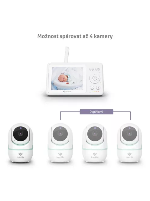 TRUELIFE Digitális videós bébiőr NannyCam R4i