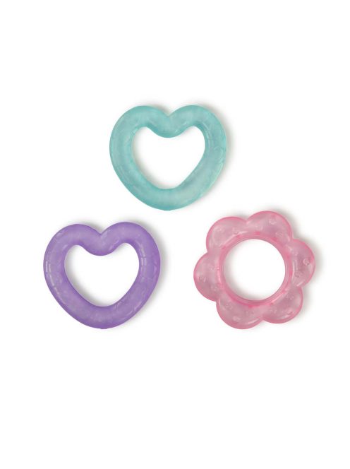 Bright Starts Vizzel töltött rágóka, PiP, 3 forma, 3 hó+