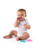 Bright Starts Vizzel töltött rágóka, PiP, 3 forma, 3 hó+