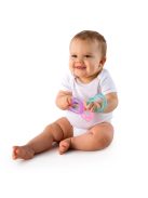 Bright Starts Vizzel töltött rágóka, PiP, 3 forma, 3 hó+