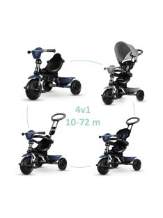 QPLAY Tricikli Cosy Grey, 10-72 hónap