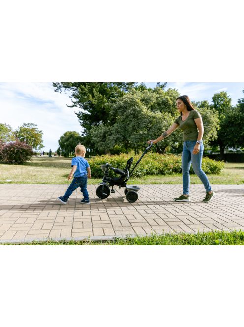 QPLAY Tricikli Cosy Grey, 10-72 hónap
